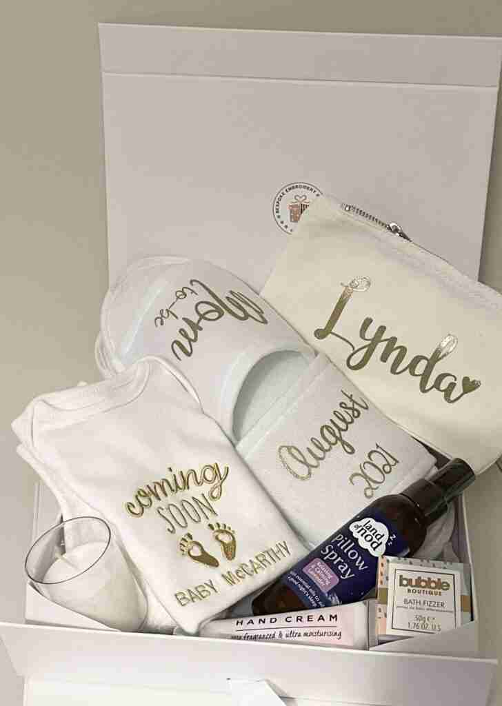 Bespoke Embroidery New Baby